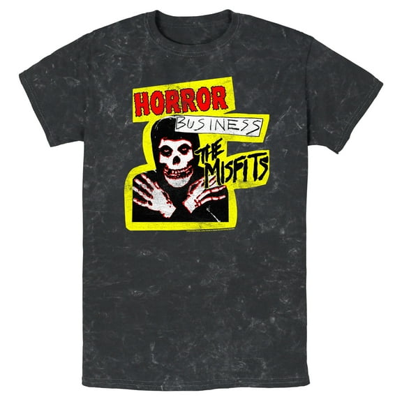 Men's Misfits Horror Business  Graphic Tee Black Small