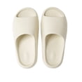 thumbnail image 3 of Cloud Slippers for Women and Men, Thick Cushioned EVA House Slippers, Soft Pillow Slides with Anti-Slip Sole, Lightweight Waterproof Bathroom Sandals for Indoor Outdoor Home Use, 36, 3 of 5