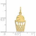 thumbnail image 4 of 10K Yellow Gold Basketball Charm (22 X 10) Made In United States 10c182, 4 of 6