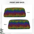 thumbnail image 2 of Rocae Dragon Scales for Multifunctional Pen Organizer with Zipper Closure, Ideal for Tools, Gadgets, Cosmetics, Stationary,Travel Accessary, 2 of 5