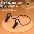 thumbnail image 4 of M-D8 Auriculares de conducción ósea Oído abierto Compatible con Bluetooth 5.2 Auriculares (Negro), 4 of 7