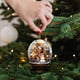 thumbnail image 4 of Adorno de muñeco de nieve | Colgante de bola de cristal acrílico con diseño de copo de nieve para decoración de árbol de Navidad, decoración colgante para el hogar, la oficina o el coche, 4 of 6