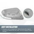 thumbnail image 5 of Unique Bargains Rear View Left Driver Side Mirror Cover Cap Replacement Gray for Toyota Camry 2006-2011 Mirror Covers, 5 of 6