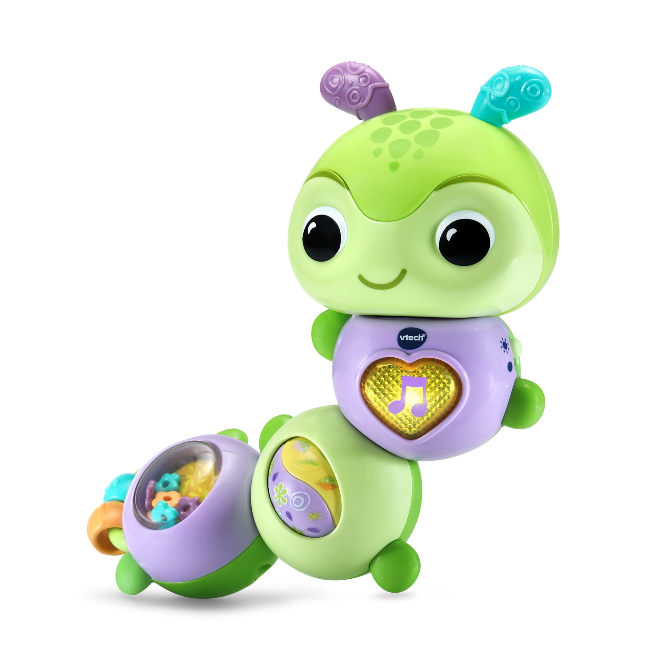 VTech Twist Explore Caterpillar Snuggle Baby Toy with Interactive Discovery Fine Motor Skill Development Walmart
