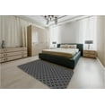 thumbnail image 5 of Ahgly Company Machine Washable Indoor Rectangle Transitional Charcoal Black Area Rugs, 4' x 6', 5 of 7