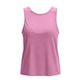 thumbnail image 4 of Open Back Workout Tops for Women Athletic Backless Tank Tops Sleeveless Running T Shirts Yoga Going Out Gym Clothes Pink, 4 of 9