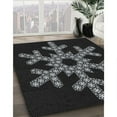 thumbnail image 2 of Ahgly Company Indoor Rectangle Patterned Black Novelty Area Rugs, 7' x 10', 2 of 6