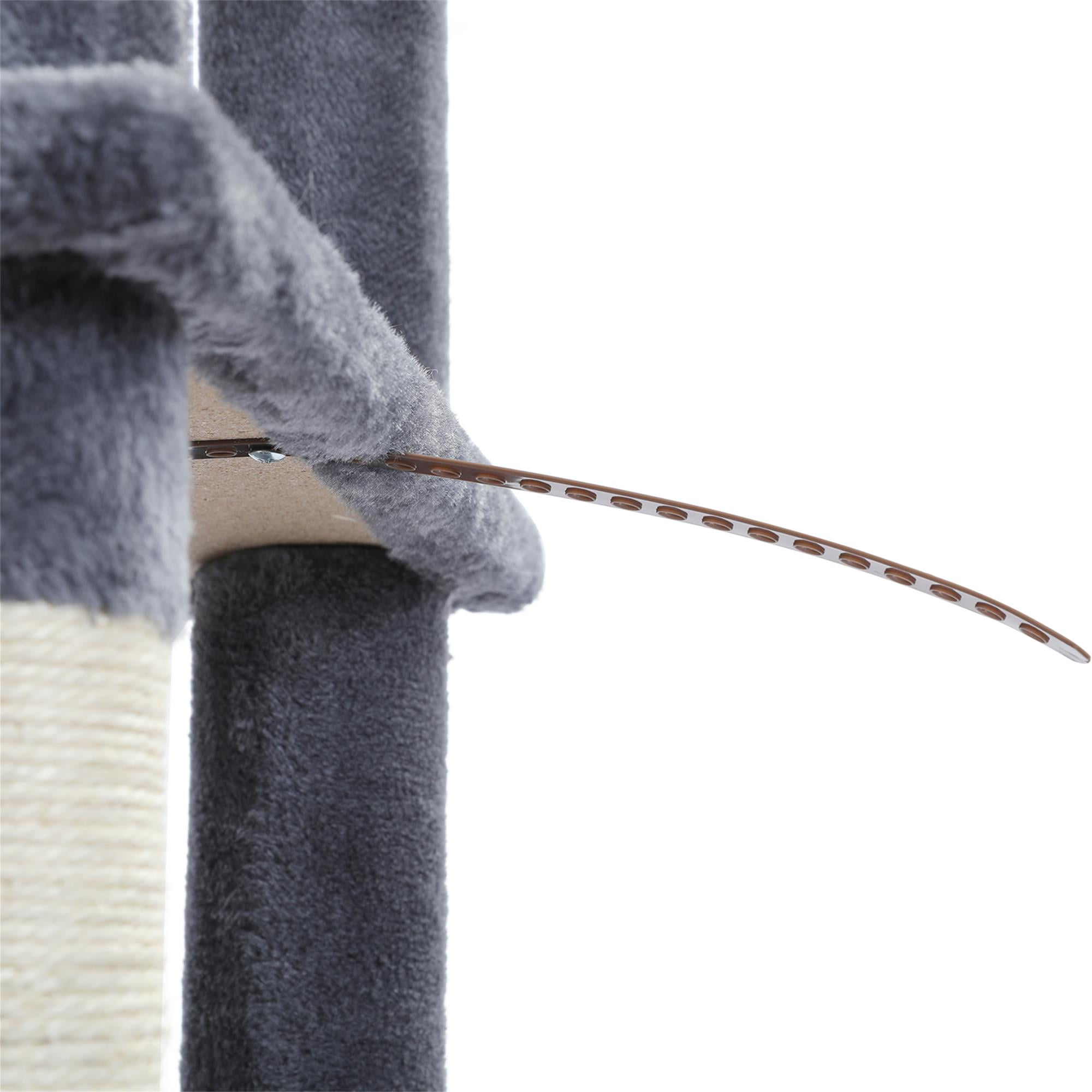 Pefilos 61" Cat Tree Tower for Indoor Cats with Platform and Scratching Posts, Cat Condo Cat Tree House in Pet Supplies, Gray Pefilos 61" Cat Tree Tower for Indoor Cats with Platform and Scratching Posts, Cat Condo Cat Tree House in Pet Supplies, Gray