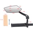 thumbnail image 4 of (Left、Right)Electric Scooter Rearview Mirror HD Wide Angle, Explosion-Proof 360° Adjustable for 22-25mm Handlebar, Accessories for Bicycle, Motorcycle, 4 of 5