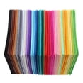 thumbnail image 4 of WEUVEB Nonwoven Fabric Sheet 40Pcs Assorted Color Diy Enthusiasts Handmade Crafts Cuttable Foldable Glueable, 4 of 8