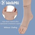 thumbnail image 4 of WalkMii Protector de tendón de Aquiles (1 par) - Cojín de gel de compresión acolchado para bursitis, tendinitis de Aquiles, prevención de ampollas (hombres y mujeres) -L/XL, 4 of 7