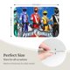 thumbnail image 3 of Alfombra con dobladillo personalizado de Power Rangers para interiores, para el hogar, el dormitorio, el baño, la cocina, alfombra decorativa para el suelo, alfombra con absorción de agua de 40 x 60, 3 of 7