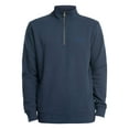 thumbnail image 5 of Superdry Essential Logo Henley Sweatshirt, Blue, 5 of 5