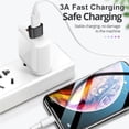 thumbnail image 5 of Adaptador USB-C a USB-A, convertidor USB C, conector USBC compatible con Apple iPhone 14/13/12/11/Pro/Max/Plus/Mini/AirPods/iPad/Watch, (4, negro), 5 of 5