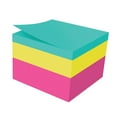 thumbnail image 3 of Post-it® Notes Cube, 1 7/8 in x 1 7/8 in, Assorted Bright Colors, 400 Sheets/Cube, 1 Cube/Pack, 3 of 9
