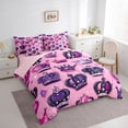 thumbnail image 3 of Castle Fairy Queen And King Crown Bedding Comforter Set,Dreamy Princess Full Bedding Set, 3 of 8