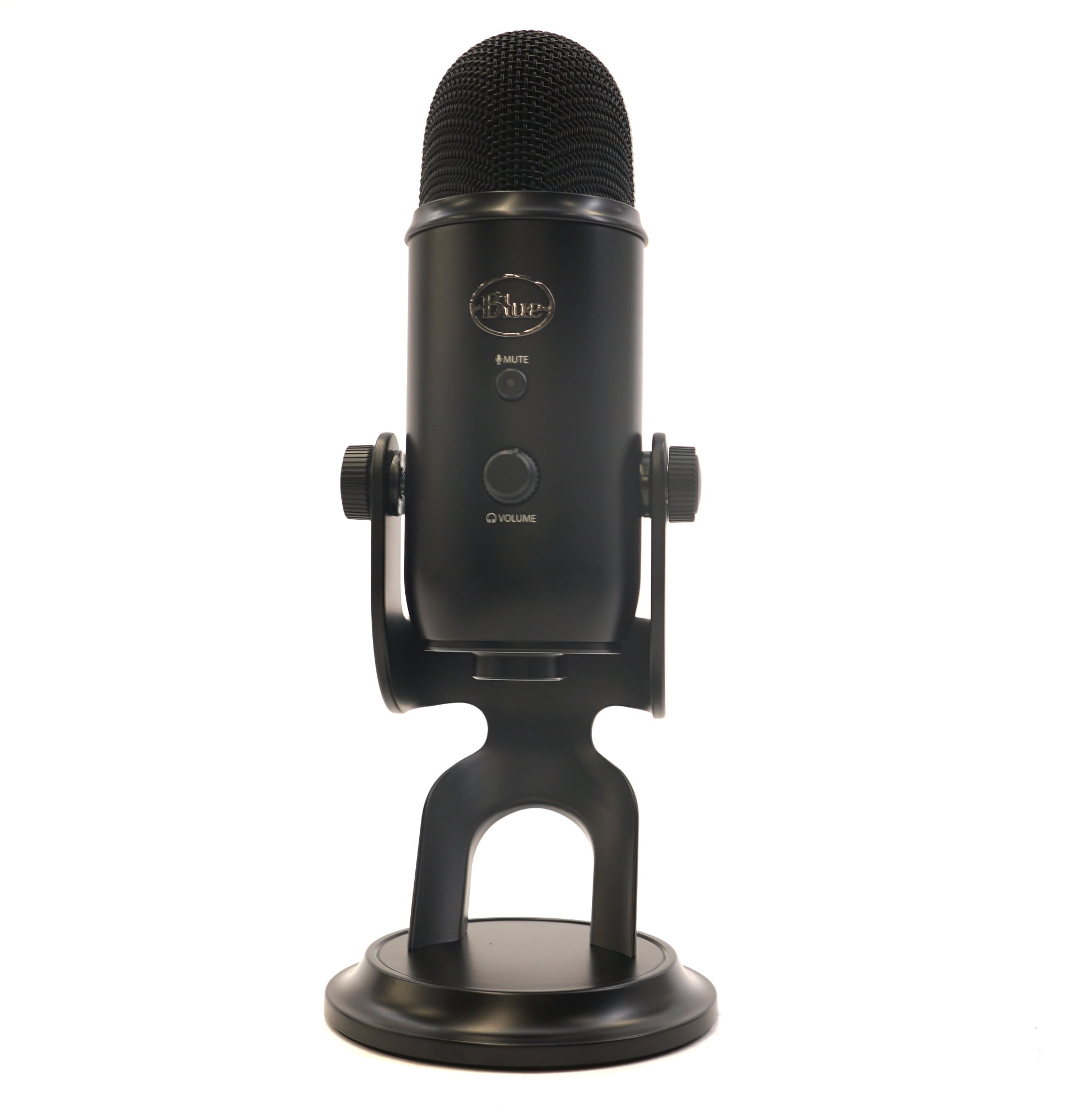 Pre-Owned Blue Microphones Yeti USB Microphone Plus Logitech C922 Pro Streamer HD Webcam with Mic (Blackout)