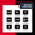 thumbnail image 3 of Ht93 Multi-Function Digital Multimeter Handheld Ncv Detection Smart Multimeter W/ Detection Pen for Probe Measurement, 3 of 9
