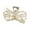Bow, variant on QinGoo Medium Metal Hair Claw Clip for Women bijou Hair Accessory 1 Count, 3 Inch