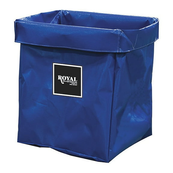 Royal Basket Trucks X-Frame Bag,8 Bushel,Blue Vinyl G08-BBX-XBN
