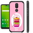 thumbnail image 1 of Compatible with Cricket Icon 3 | Cricket Splendor | AT&T Motivate 2 | AT&T Motivate 3; Hybrid Fusion Guard Phone Case Cover (Macaron Love), 1 of 1