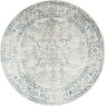 thumbnail image 2 of Rugs.com Newport Collection Rug – 7' Round Gray Medium Rug Perfect For Kitchens, Dining Rooms, 2 of 9