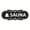 Black, variant on Signs ByLITA Designer Sauna Sign (Red) - Large