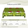 thumbnail image 4 of Classic Grinch Grinch in Chimney Holiday Tablecloth 50x70 Inch, Washable Waterproof Rectangular Table Cover for Party Picnic Dinner Decor, 4 of 5