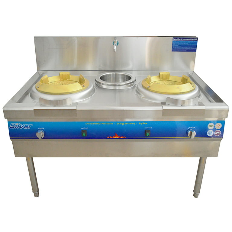 40Kw LPG Gas High Pressure Wok Burner Robust Cooking Frying Stove Fierce  Fire Buy Valves Work with Stoves