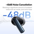 thumbnail image 4 of Auriculares inalámbricos Baseus Bowie M2s con Bluetooth 5.3, cancelación activa de ruido de 48 dB, compatibles con audio espacial 3D, auriculares TWS, 4 of 5