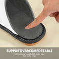 thumbnail image 6 of IAUYY Memory Foam House Slippers Suitable for Both Men and Women. Comfortable, Anti-Slip Plush Flat-Bottomed Slippers The Best Holiday Gift Standing with A Smile, 6 of 9