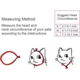 thumbnail image 4 of Collar de recuperación ajustable tipo cono para gatos, suave, para después de una cirugía, para la cicatrización de heridas en gatos, collar protector tipo E, collares isabelinos., 4 of 5