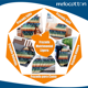 thumbnail image 4 of Frazada Matrimonial Ligera Estampada MELOCOTTON HOGAR Flannel Extra Suave MOD DELFINES, 4 of 4