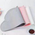 thumbnail image 4 of Silicone Placemats Food Grade Mats for Kids Baby Toddler Eating Lightweight Portable (White), 4 of 5