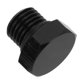 thumbnail image 4 of Block Off Plug Fitting Adapter Male Hex Steel Universal 4000PSI Black for VehicleAN4, 4 of 5