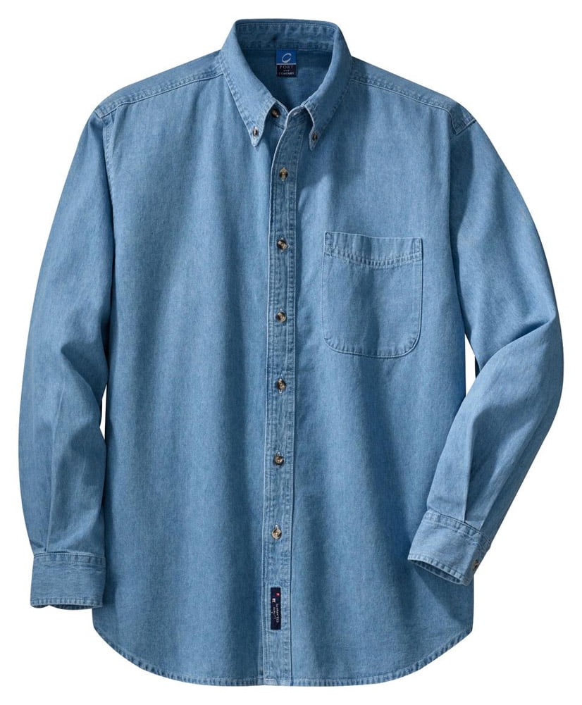 3x denim shirt