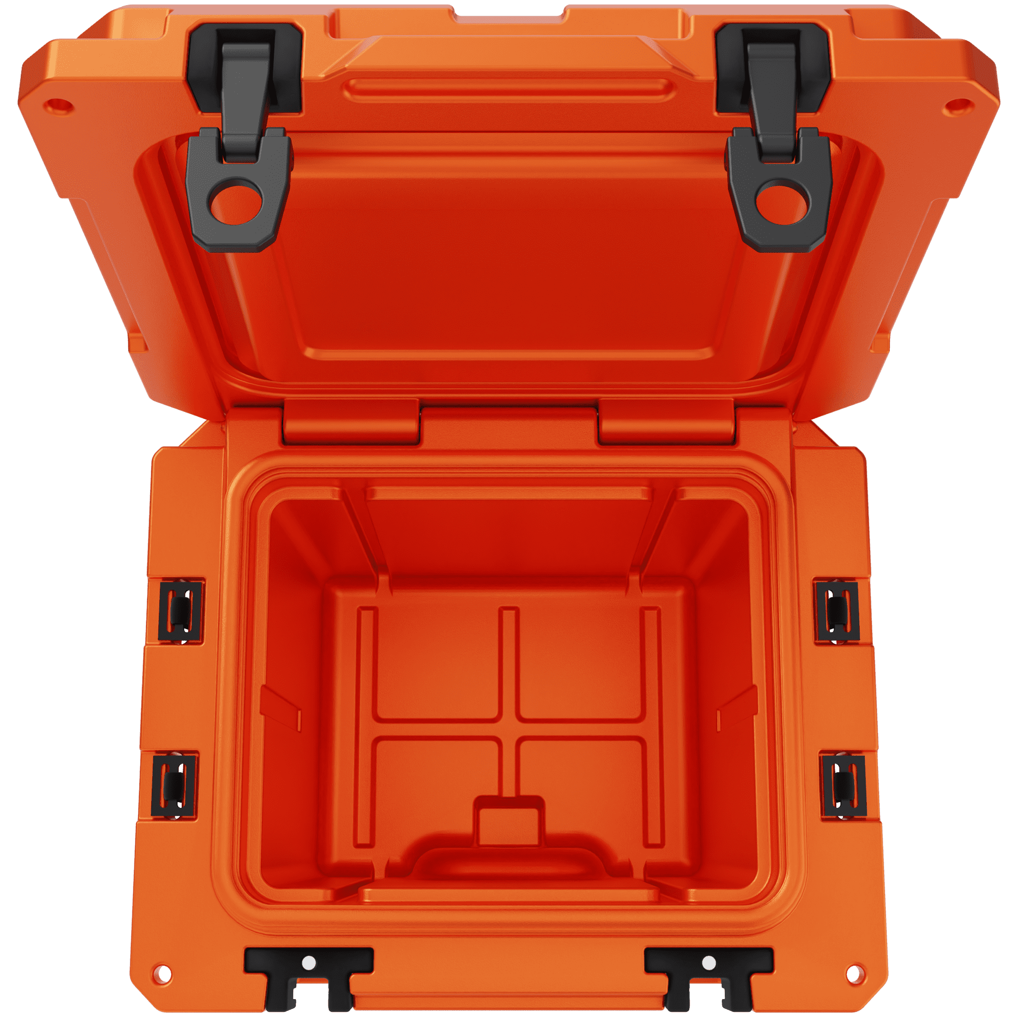 Cubix Outdoors® QuadraX 5 GAL 2-in-1 Portable Insulated Hard Beverage Dispenser and Cooler Fits 14 Cans - Ember Orange