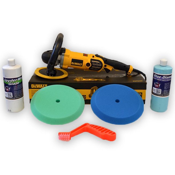 DeWalt DWP849X High Speed Buffer "Swirl Remover" Value Package