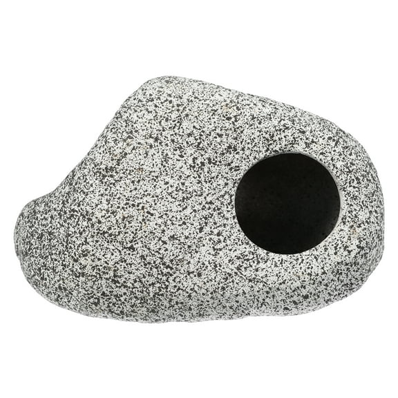 Unique Bargains 5.28x3.94x3.07 Inches Fish Tank for Aquatic Pets to Breed Play Rest Aquarium Hideaway Rock Cave Ceramic