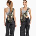 thumbnail image 6 of Military Camouflage Sling Backpack, Lightweight Tactical Crossbody Daypack with Anti-theft Strap, Ideal for City Walking, Short Trips, and Gym, 6 of 6