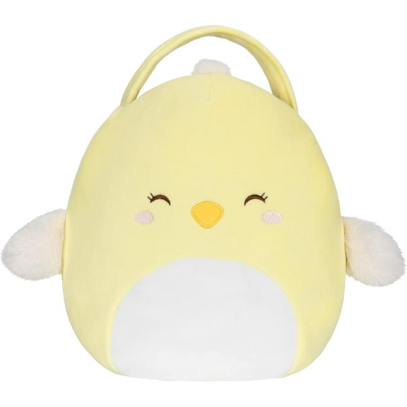 Squishmallows Original 12-Inch Ivanna Chick Treat Pail - M-Sized Ultrasoft Official Plush