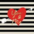 thumbnail image 2 of Allen, Candace 26x26 Gold Ornate Wood Framed with Double Matting Museum Art Print Titled - Valentines Day Heart 2, 2 of 4
