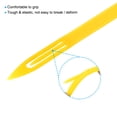 thumbnail image 4 of Uxcell Fishing Net Repair Kit, 8# Plastic Fishing Net Sewing Needles, Yellow 6Pack, 4 of 5