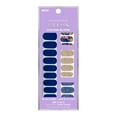 thumbnail image 2 of (2 pack) Dashing Diva Gloss Ultra Shine Gel Strip, 34 Strips Including Accent Colors, Blue Vixen, 2 of 3