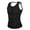 Black（Lining Gray）, variant on Lilvigor Men Sauna Sweat Vest Slimming Shapewear Comression Fitness Body Shaper Workout Tank Top Polymer Waist Trainer Sauna Suits