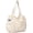 Beige Wildflower, variant on Multiple Pockets Corduroy Bag, Large Tote Bag for Women, Ladies Bag Casual Hobo Handbags(Beige)