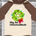 thumbnail image 4 of Inktastic My First Chrismukkah Boys or Girls Long Sleeve Baby Bodysuit, 4 of 5