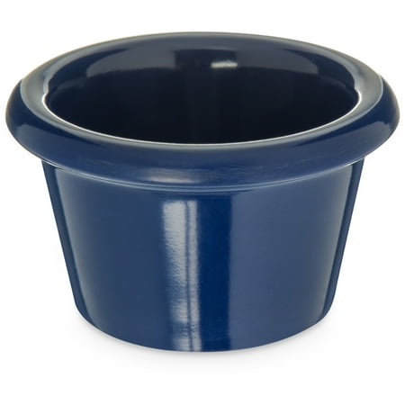 

1.5 oz. Cobalt Blue Melamine Smooth Ramekin Each