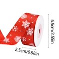 thumbnail image 4 of Christmas Ribbons and Bows for Gift Wrapping Christmas Ribbon Holiday Decoration Roll Ribbon Ornament Gift Box Ribbon Christmas Ribbon and Bows for Gift Wrapping, 4 of 9