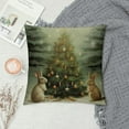 thumbnail image 2 of Nawypu  Cushion Case Christmas Printing Winter Theme Throw Pillow Cover Pillowcase Decorative Cushion Cover, 2 of 5